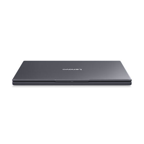 Lenovo 15IRU10 notebook computer top angle view on desk