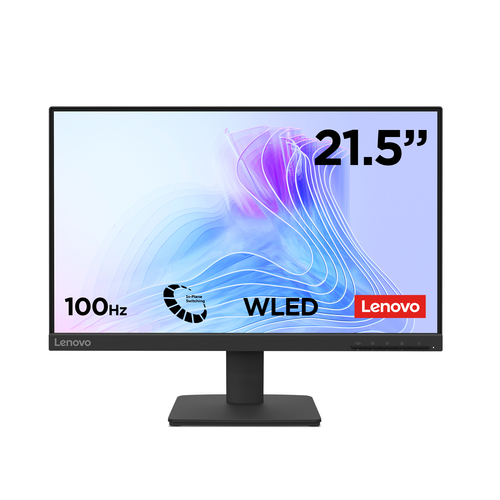Lenovo L22-4e 21.5 inch Full HD LCD monitor front screen display view