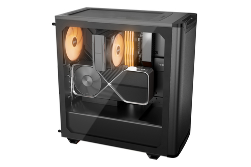 be quiet! Pure Base 501 DX Black, Glass, Steel, Multi, Midi Tower Case