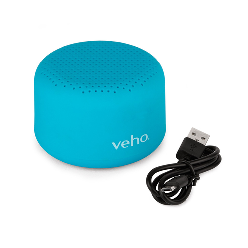 Veho M3 Wireless, 1-way, 3 W, 100 - 16000 Hz, Speaker, Aqua