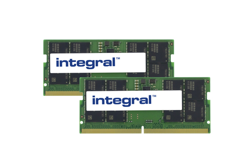 Integral (KCP552SS8K2-32-IN) 2 x 16 GB, 32G DDR5 5600MHz NON-ECC SODIMM RAM