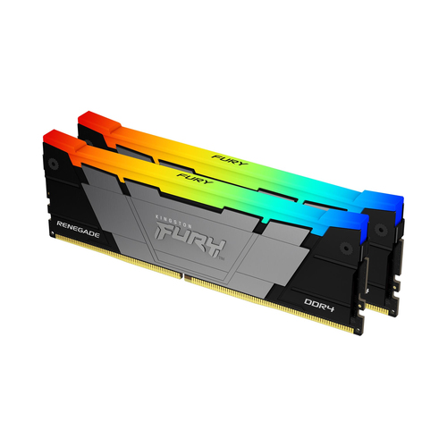 Kingston FURY Renegade RGB 16GB ,2 x 8 GB,3600MT/s DDR4 DIMM RAM for PC/Server
