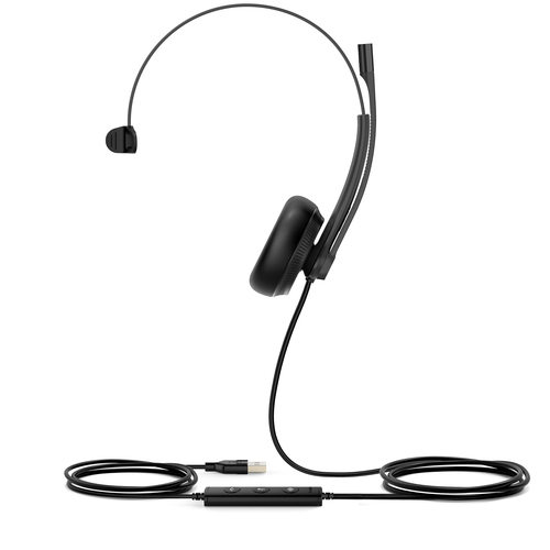 Yealink UH34 (1308042) Mono UC, Wired, 20 - 20000 Hz, Headset/Headphones, Black