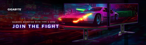 GIGABYTE M27UA 27" UHD Gaming Monitor, 3840 x 2160 pixels, 4K Ultra HD, LED