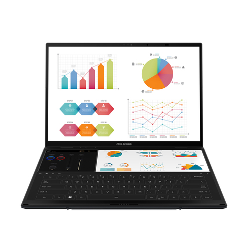 ASUS Zenbook Duo Intel Core Ultra 9, 14" 2880 x 1800 pixels 32 GB 2 TB
