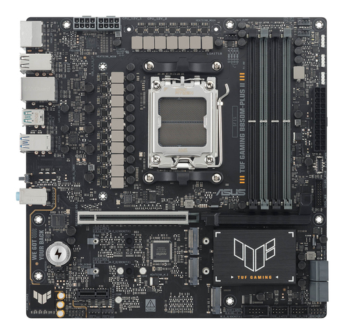 ASUS TUF GAMING B850M-PLUS II AM5 DDR5 PCIe 5.0 Micro-ATX Motherboard
