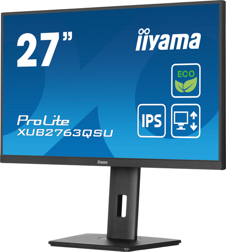 iiyama ProLite, IPS QHD, 68.6 cm (27"), 2560 x 1440 pixels, LED Monitor