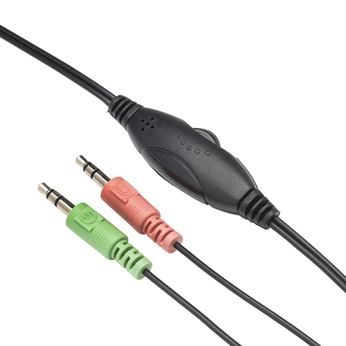 connektgear HP503 Basic Stereo, Wired, 20 - 20000 Hz, Headset/Headphone, Black
