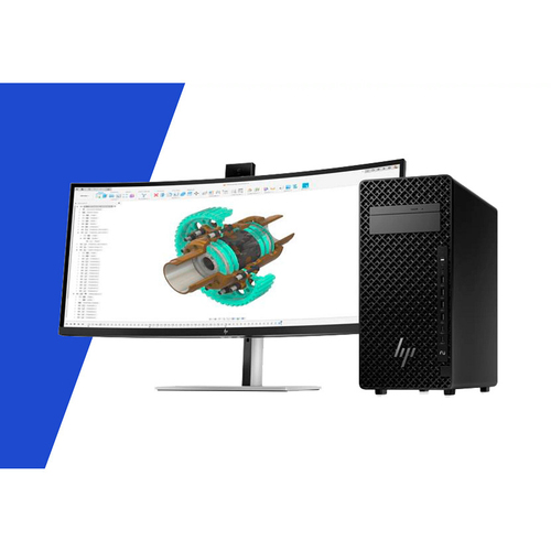 HP Z2 Tower workstation with USB Type-C and DisplayPort ports