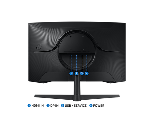 Samsung LS27CG552EU, 68.6 cm (27"), 2560 x 1440 pixels, Dual WQHD, LED Monitor