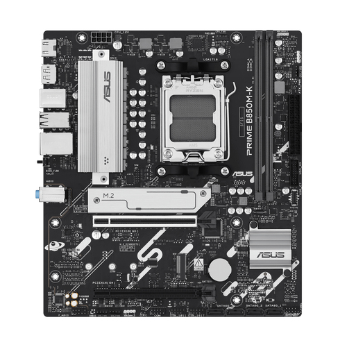 ASUS PRIME B850M-K AMD mATX DDR5-SDRAM, 128 GB