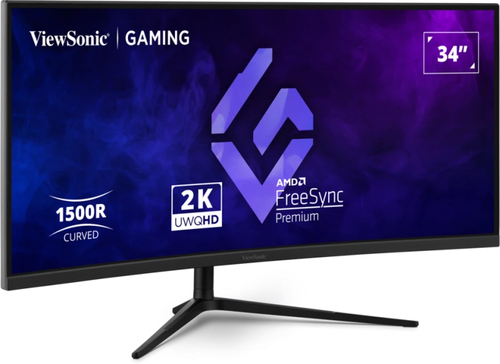 Viewsonic VX3418C-2K, 86.4 cm (34"), 3440 x 1440 pixels, UltraWide QHD Monitor