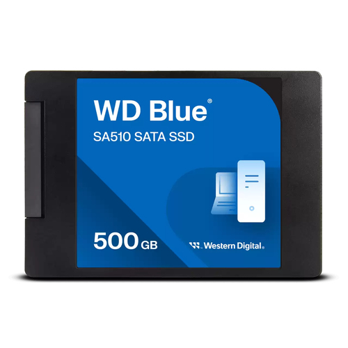 Western Digital Blue SA510, 500 GB 560 MB/s 6 Gbit/s 2.5"  SATA SSD