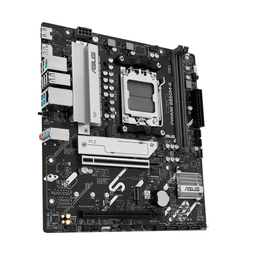 ASUS PRIME B850M-K AMD mATX DDR5-SDRAM, 128 GB