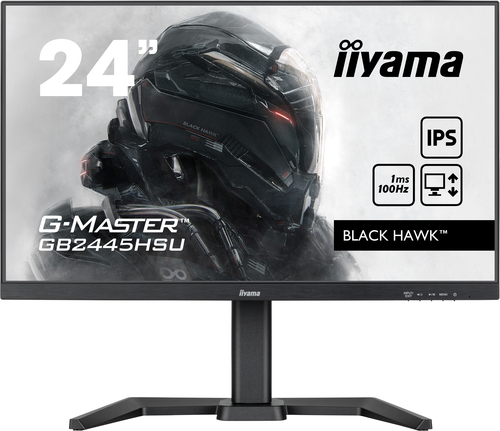 iiyama G-MASTER GB2445HSU-B1, (24"), 1920 x 1080 pixels, Full HD, LED Monitor