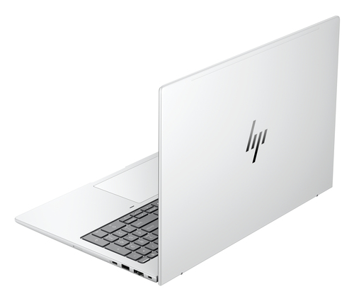 HP EliteBook 8 G1i side view, slim 16 inch Intel Core Ultra 5 Windows 11 Pro laptop