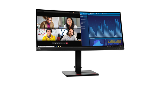 Lenovo ThinkVision P34w-20, (34.1"), 3440 x 1440 pixels, Wide QHD, LED Monitor