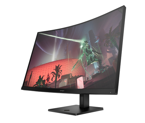 HP OMEN 31.5 inch QHD 165Hz Curved Gaming Monitor, LCD, Black