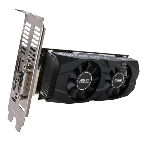 ASUS GeForce RTX 3050 LP BRK OC, 6 GB, GDDR6, 96 bit, PCIe 4.0, Graphics Card