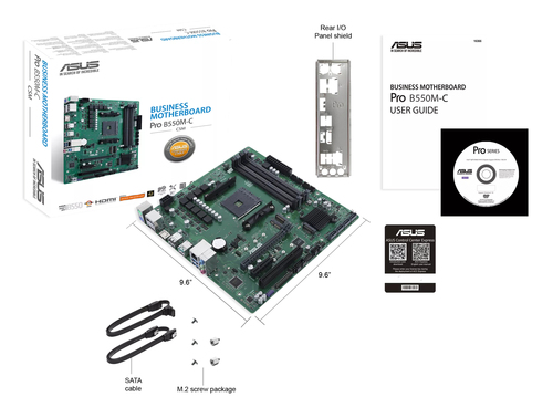Asus Pro B550M-C/CSM Micro ATX AM4 Motherboard