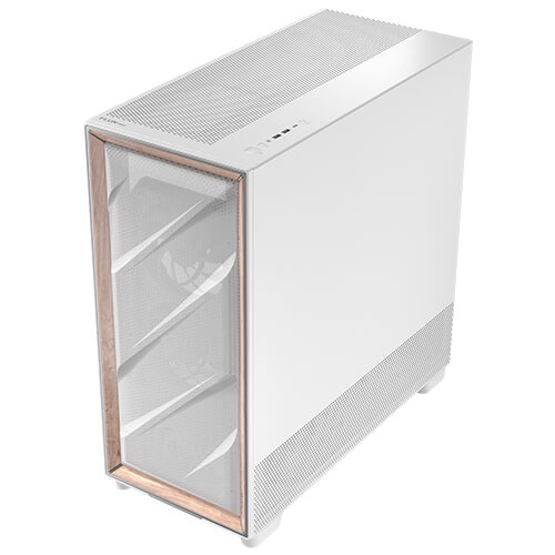 Antec FLUX PRO White EUV, Glass, Plastic, Steel, Tempered glass, Full Tower Case