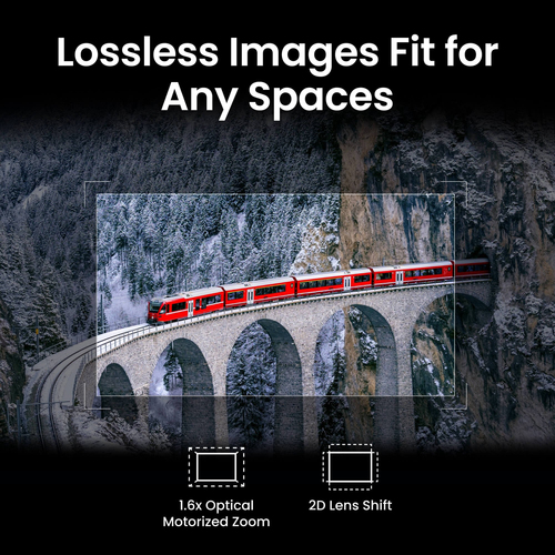 BenQ W5850, 2600 ANSI lumens, DLP, UHD 4K (3840x2160), Cinema Projector