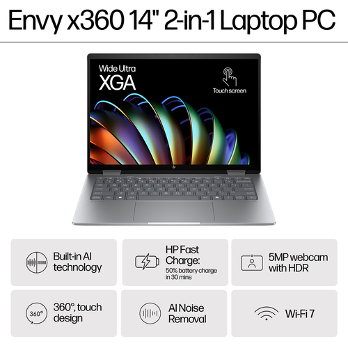 HP Elite x360 Envy x360 2-in-1 Laptop AMD Ryzen™ 5, 3.5 GHz 14" 1920 x 1200 pixels 16 GB 512 GB