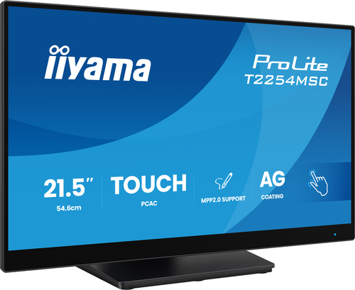 iiyama T2254MSC-B2AG 21.5" 1920 x 1080pixels Full HD LED Monitor Black