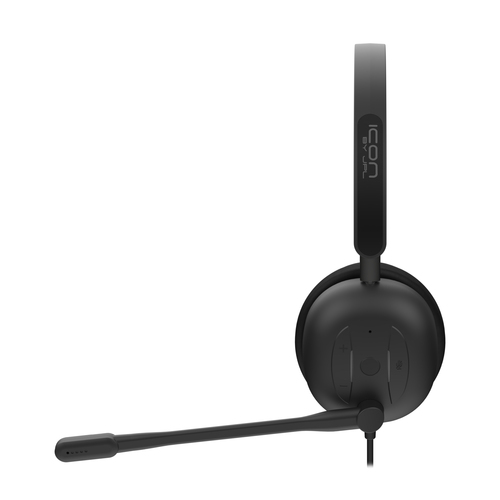 JPL Icon 100-UB4, Wired, Office/Call center, Headset/Headphones, Black