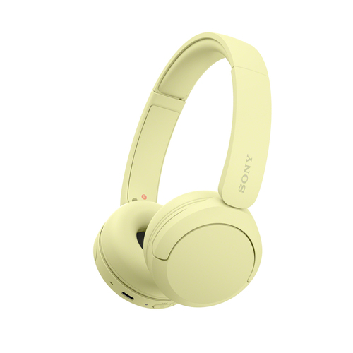 Sony (WHCH520Y.CE7), Wireless, 20 - 20000 Hz, Headset/Headphones, Yellow