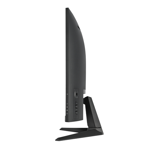 ASUS TUF Gaming VG32WQ3B LED gaming monitor photo showing wide screen gaming usage