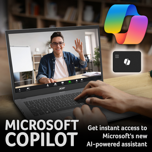 Acer Aspire Go AG15-31P Laptop - Intel Core i3-N305 8GB, 256GB SSD 15.6" Full HD