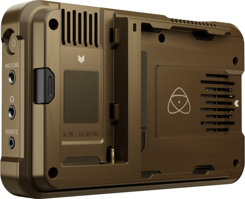 Top view of Atomos Ninja showing compact aluminum and ABS housing