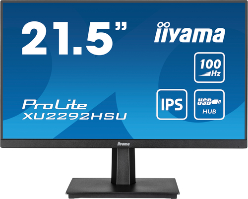 iiyama ProLite IPS, 54.6 cm (21.5"), 1920 x 1080 pixels, Full HD, LED Monitor