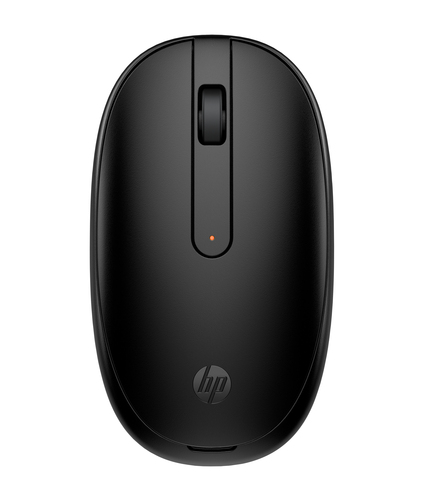 HP 245 Bluetooth Mouse, Ambidextrous, Optical, Bluetooth, 1600 DPI, Black