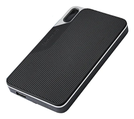Intenso TX100 1TB Portable External SSD, USB-C 3.2 Gen1, 500MB/s, Black