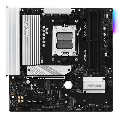 ASRock B850M Pro RS Micro ATX AM5 Motherboard