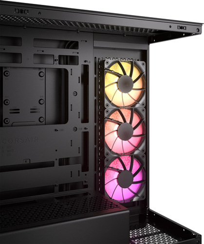 Corsair 3500X ARGB, EATX, Steel, Tempered glass, Gaming Midi Tower PC Case