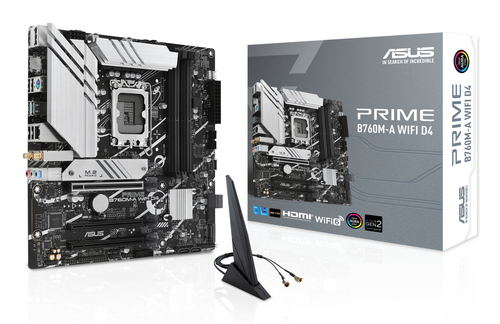 Asus PRIME B760M-A WIFI D4 Micro ATX LGA1700 Motherboard