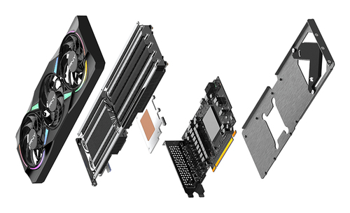 PNY GeForce RTX 5070 EPIC-X RGB OC ARGB 12GB GDDR7 Triple Fan Graphics Card