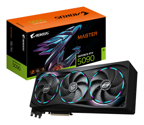 GIGABYTE AORUS GV-N5090AORUS M-32GD GeForce RTX 5090 32GB GDDR7 Graphics Card