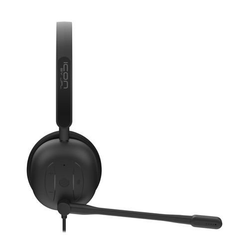 JPL Icon 100-UB4, Wired, Office/Call center, Headset/Headphones, Black