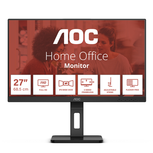 AOC E3 27E3QAF, 68.6 cm (27"), 1920 x 1080 pixels, Full HD, LED Monitor