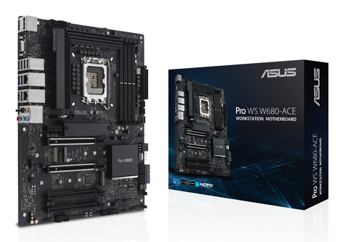 ASUS PRO WS W680-ACE Intel LGA 1700 ATX DDR5-SDRAM, 128 GB
