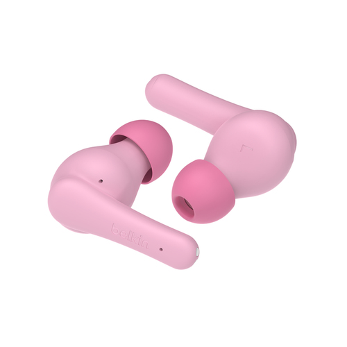 Belkin SoundForm Nano 2, Wireless, Headset/Earbuds, Pink