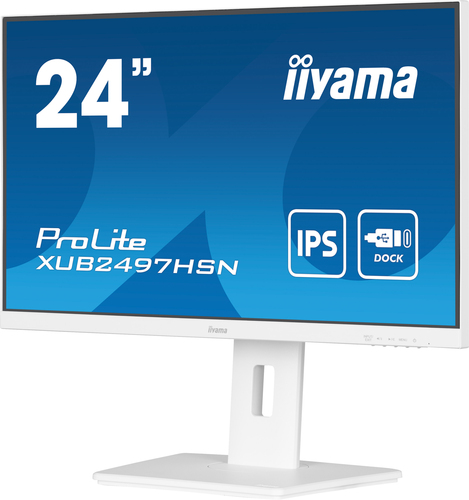 iiyama ProLite 23.8" 1920 x 1080 pixels Full HD LED Monitor White