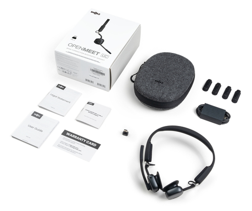 SHOKZ OpenMeet UC Wireless Bluetooth Bone, 78 g, Headset/Headphones Black