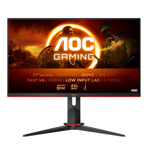 AOC G2 27G2ZN3/BK, 68.6 cm (27"), 1920 x 1080 pixels, Full HD, LCD Monitor