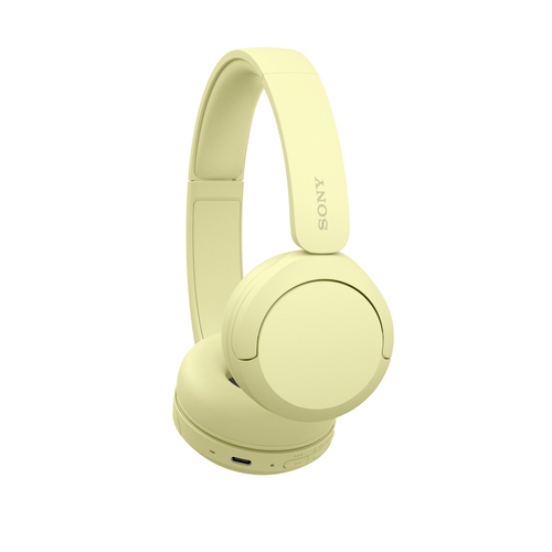 Sony (WHCH520Y.CE7), Wireless, 20 - 20000 Hz, Headset/Headphones, Yellow