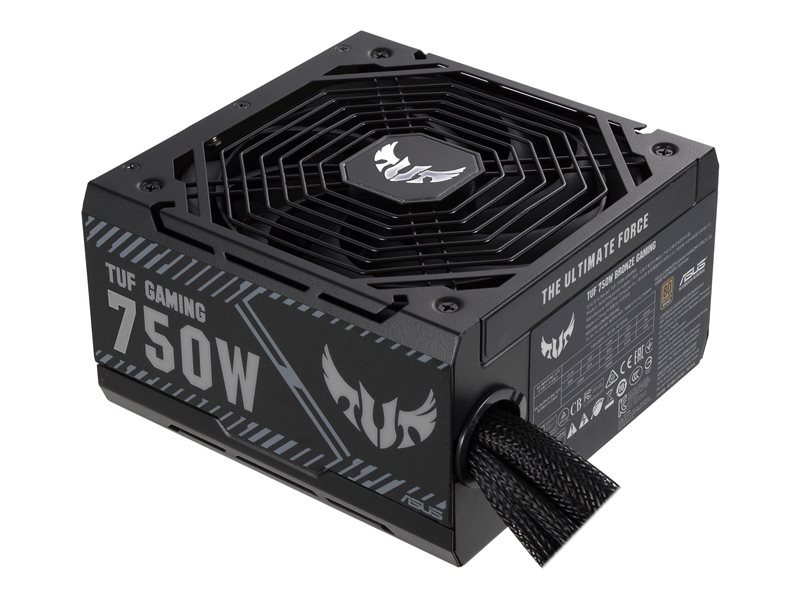 ASUS TUF 750B, 750 W, 100 - 240 V, ATX, Gaming Power Supply